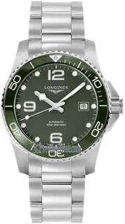 Longines HydroConquest L3.781.4.06.6 Stainless steel Green