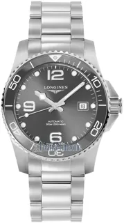 Longines HydroConquest L3.781.4.76.6 Stainless steel Grey