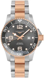 Longines HydroConquest L3.782.3.78.7 Stainless steel Gray