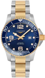 Longines HydroConquest L3.782.3.96.7 Stainless steel Blue