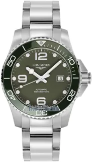 Longines HydroConquest L3.782.4.06.6 Stainless steel Green