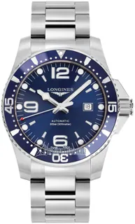 Longines HydroConquest L3.841.4.96.6 Stainless steel Blue