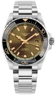 Longines HydroConquest L3.890.4.06.6 Stainless steel Green