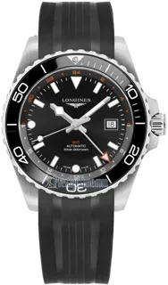 Longines HydroConquest L3.890.4.56.9 Stainless steel Black