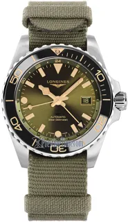 Longines HydroConquest L37904062 Stainless steel Green