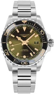 Longines HydroConquest L37904066 Stainless steel Green