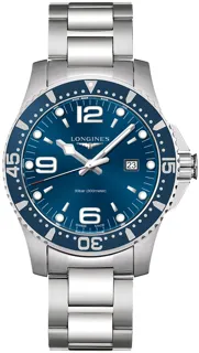 Longines HydroConquest L38404966 Stainless steel Blue