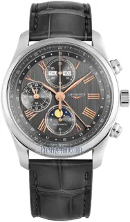 Longines Master Complications L2.773.4.61.2 Stainless steel Gray