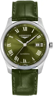 Longines Master Automatic L2.793.4.09.2 40mm Stainless steel Green