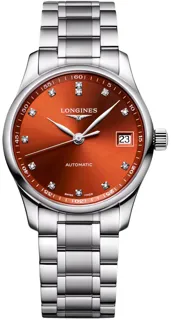 Longines Master Automatic L23574086 Stainless steel Orange