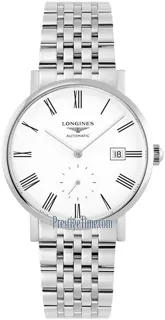 Longines Elegant L4.812.4.11.6 Stainless steel White