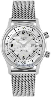 Longines Legend Diver L3.374.4.80.6 Stainless steel Mother of Pearl