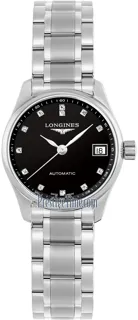 Longines Master Collection L2.128.4.57.6 Stainless steel Black