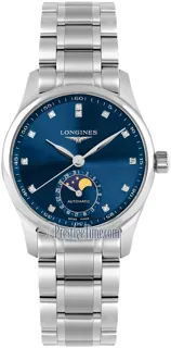 Longines Master Collection L2.409.4.97.6 Stainless steel Blue