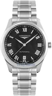 Longines Master Collection L2.628.4.51.6 Stainless steel Black