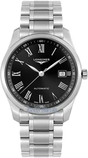 Longines Master Collection L2.793.4.59.6 Stainless steel Black