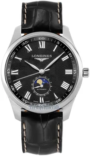 Longines Master Collection L2.919.4.51.7 Stainless steel Black