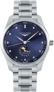 Longines Master Collection L2.919.4.97.6 Stainless steel Blue