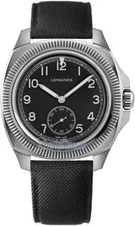 Longines Pilot Majetek L2.838.1.53.2 Titanium Black