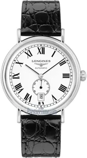 Longines Présence L49054112 Stainless steel White