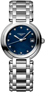 Longines PrimaLuna L8.110.4.98.6 Stainless steel Blue Mother of Pearl