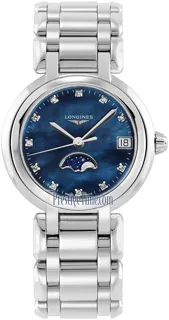 Longines PrimaLuna L8.115.4.98.6 Stainless steel Blue