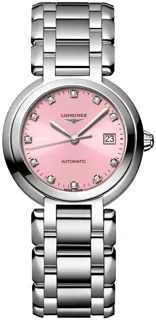 Longines PrimaLuna L81134996 Stainless steel Pink