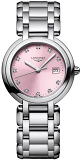 Longines PrimaLuna L81224996 Stainless steel Pink