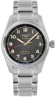 Longines Spirit L3.811.1.53.6 Titanium Anthracite$Grey