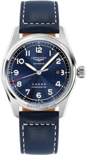 Longines Spirit L3.811.4.93.0 Stainless steel Blue