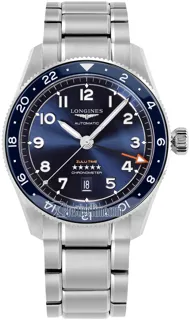 Longines Spirit L3.812.4.93.6 Stainless steel Blue