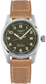 Longines Spirit L38104032 Stainless steel Green