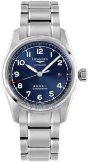 Longines Spirit L38104936 Stainless steel Blue