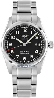 Longines Spirit L38114536 Stainless steel Black