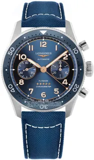 Longines Spirit L38214932 Stainless steel Blue