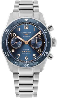 Longines Spirit L38214936 Stainless steel Blue