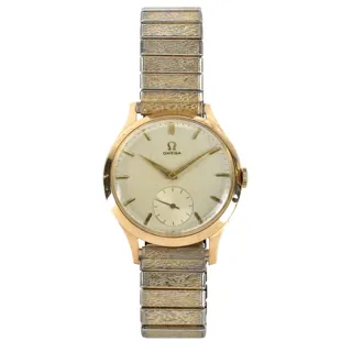 Omega 14k yellow gold