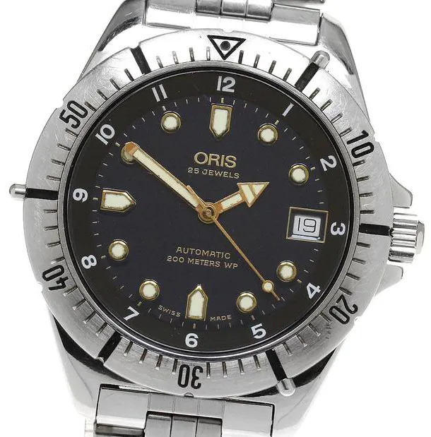 Oris 7401 Stainless steel Black Japan | Dealer | EveryWatch