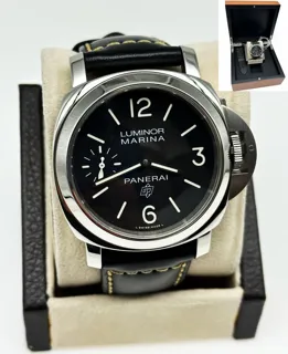 Panerai Luminor Marina Logo PAM00776 / PAM776 44mm Stainless steel Black