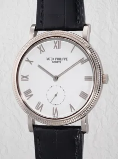 Patek Philippe Calatrava 3919SG-001 33mm 18k white gold White