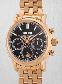 Patek Philippe Perpetual Calendar Split-Seconds Chronograph 5204/1R-001 40mm Rose gold Black