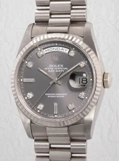 Rolex Day-Date 36 18239 White gold Gray