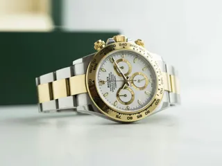 Rolex Daytona 116503 Yellow gold and Stainless steel White