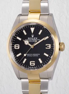 Rolex Explorer 124273 36mm Stainless steel and 18k yellow gold