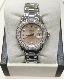 Rolex Lady-Datejust Pearlmaster 69299 18k white gold Silver