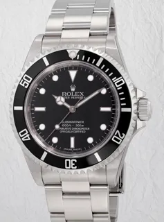 Rolex Submariner 14060M Stainless steel Black