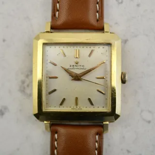 Zenith Cioccolatone 18k yellow gold Silver