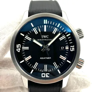 IWC Aquatimer IW323101 Stainless steel Black