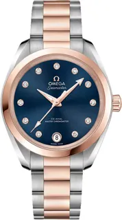 Omega Aqua Terra 220.20.34.20.53.001 Stainless steel Blue