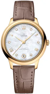 Omega De Ville 434.53.34.20.55.002 Yellow gold White